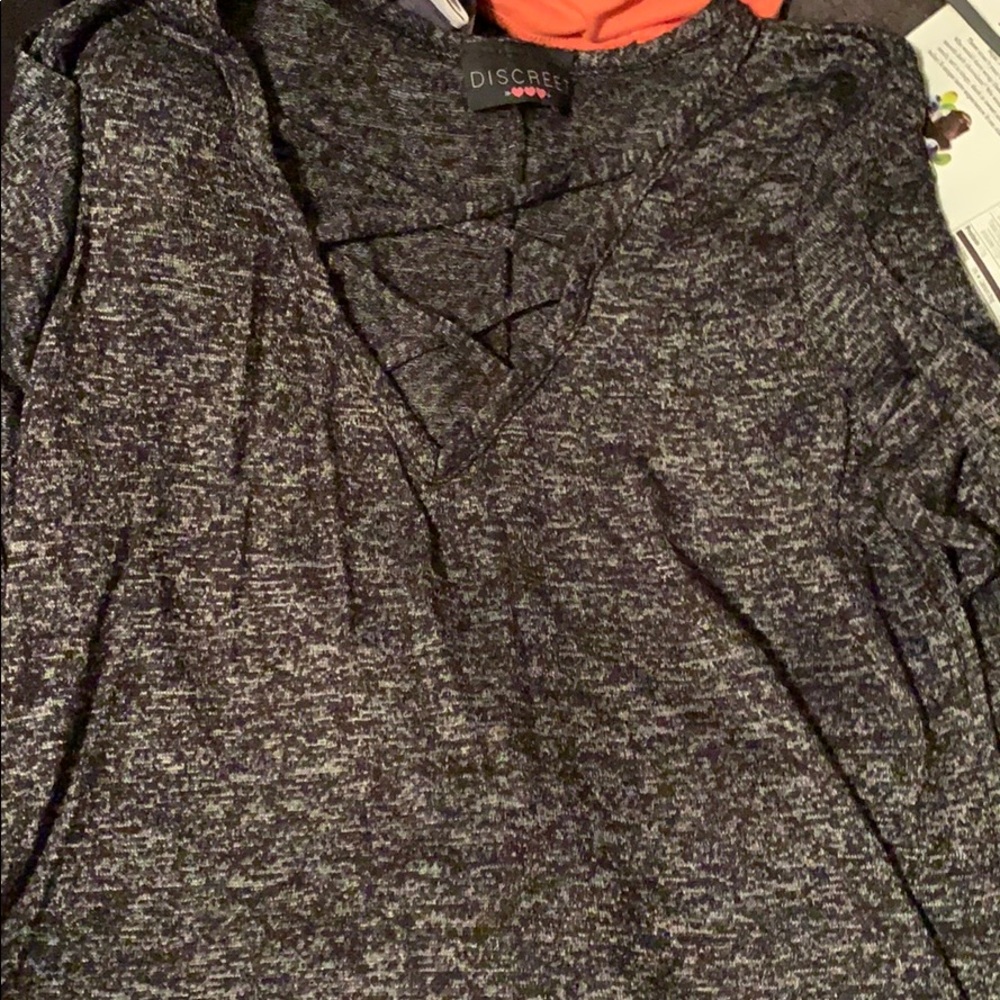 Heather Gray Sweater